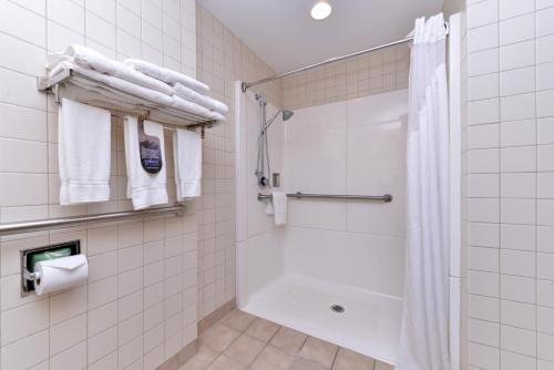 King Room with Roll-In Shower - Hearing Accessible/Non-Smoking