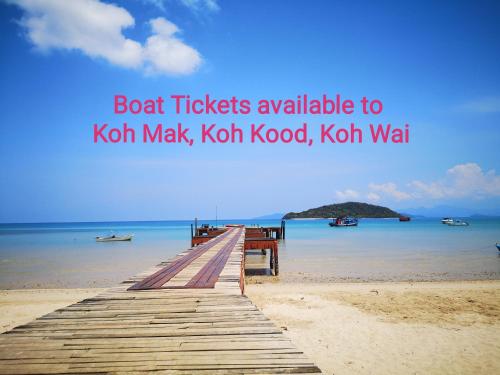 Beach, Papaya Cottage in Koh Chang