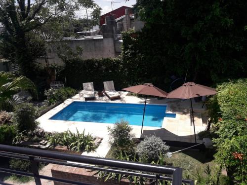Swimmingpool, Posada Villa club, Apart 3 cerca del aeropuerto el Palomar in Hurlingham