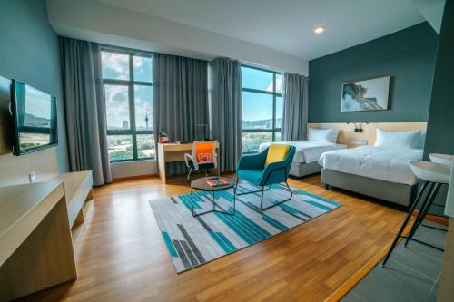 Studio City View  room in Swiss-Belhotel Kuantan