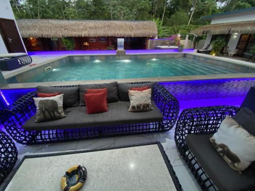 陽台/露台, Liberdada Villa SURINAME in 瓦尼卡