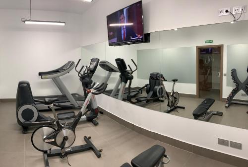 Fitness center, Urban A+++ Hotel in Tres Cantos