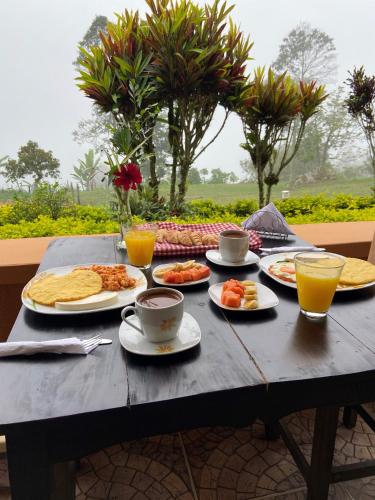 View, Acantos Hotel Campestre in Támesis