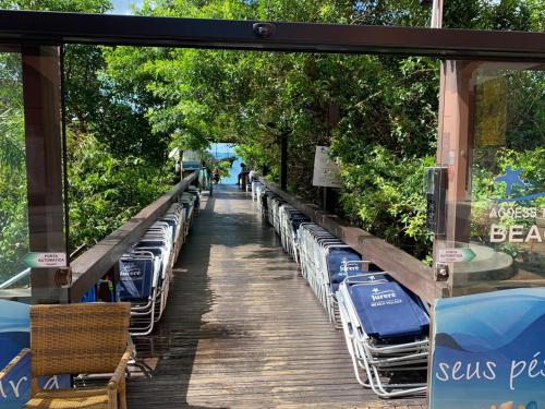 ชายหาด, Jurerê Beach Village - Flat na Praia (Jurere Beach Village - Flat na Praia) in จูเรียร์