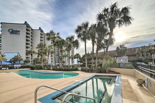 Oceanfront Condo with Balcony, Views and Pool Access!