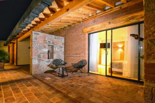 발코니/테라스, Hotel Casa Iturbe in 시타쿠아로