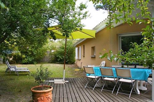Nice house with garden and terrace close to the beach gîte à louer Lacanau-Océan