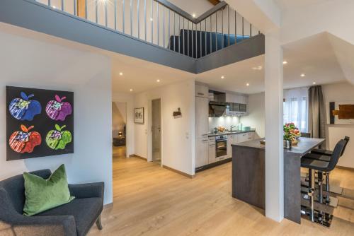 Konyha, RH-Appartements 15 Minuten von Basel im Dorf Rührberg (RH-Appartements 15 Minuten von Basel im Dorf Ruhrberg) in Grenzach-Wyhlen