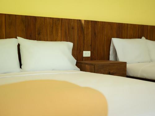 Colorbox beds and rooms in Tulum, Mexico