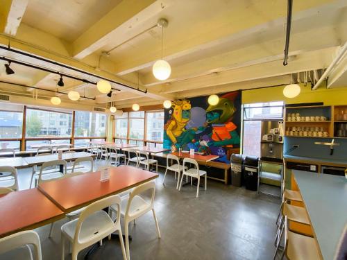 Létesítmények, HI - Seattle at the American Hotel Hostel in Seattle (Washington)