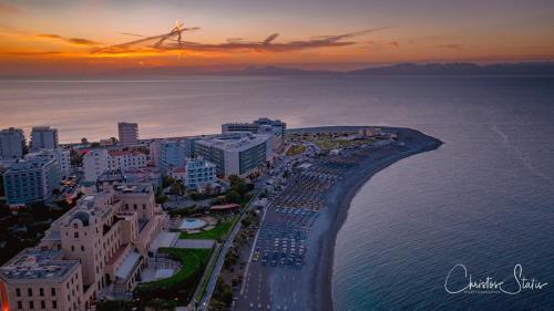 Elli beach apartment top location Rodos