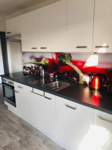 Konyha, Ferienwohnung Bergkristall in Forchheim