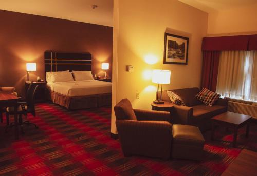 1 king bed, 1 sofa bed