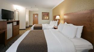 1 queen bed, 1 sofa bed