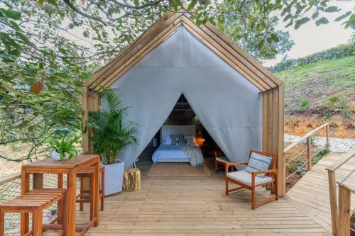 บริการและสิ่งอำนวยความสะดวก, TEVA Glamping & Retreat in ลากันเดลาเรีย