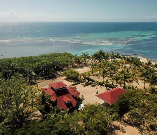 Étterem, Sea Eye Hotel - Sunset Building in Utila