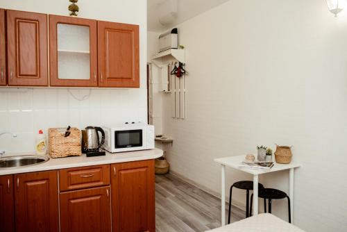 Tesis özellikleri, Apartments at Kontorska 10 in Kharkiv