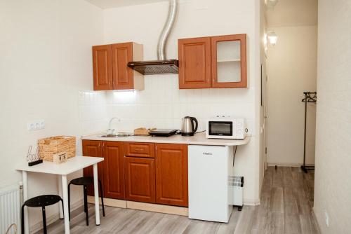 Tesis özellikleri, Apartments at Kontorska 10 in Kharkiv
