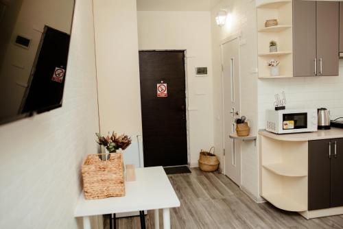 Tesis özellikleri, Apartments at Kontorska 10 in Kharkiv