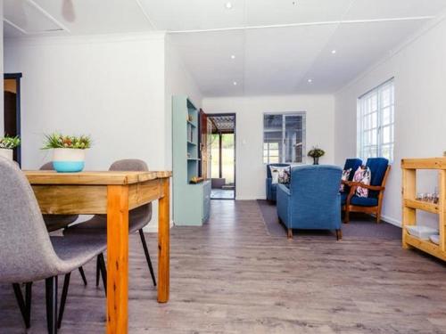 A szálláshely kívülről, Konings Cottage in Uilenkraal