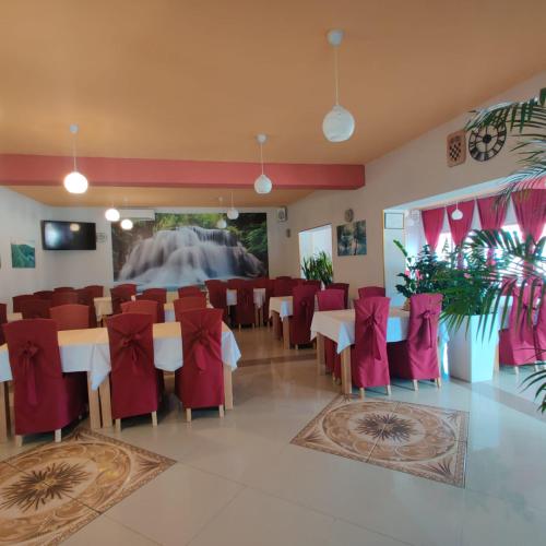 餐廳, Rooms Sapina in 克雷尼薩