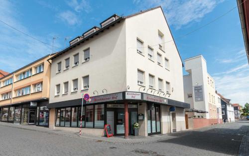 入口, 克海奈霍夫酒店 (Hotel Kirchhainer Hof) in 基赫海