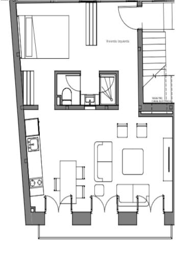 Collection Latina - Apartamentos Únicos en el Barrio Más Auténtico Room Type - Family Studio