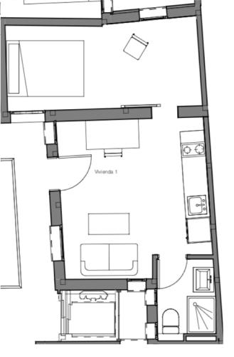 Collection Latina - Apartamentos Únicos en el Barrio Más Auténtico Room Type - Family Studio