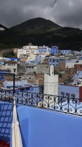 AYMANE ROOFTOP budget panoramic HOTEL Chefchaouen