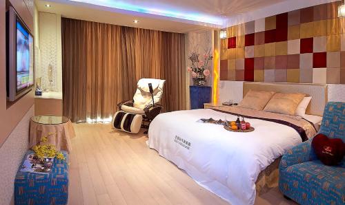 Guestroom, Zhi Baishan Motel in Miaoli