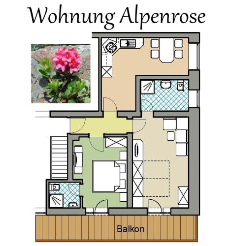 Large Apartment with Balcony