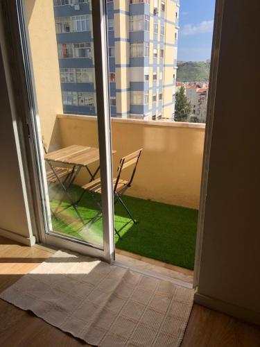 ระเบียง/ชานเรือน, Boa Vista Apartamento in โอดิเวลาส