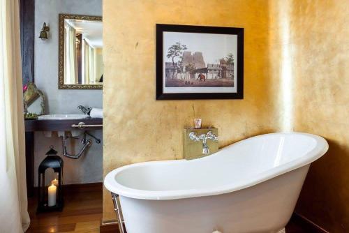 浴室, Hotel Boutique Valle de Oca in 比利亞納蘇爾里奧德奧卡