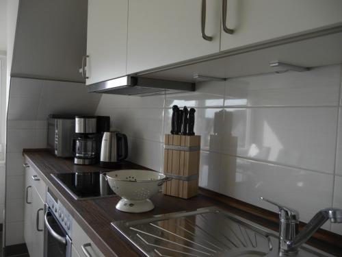Kitchen, Ferienwohnung Zwischen Marsch u. Geest in Stade