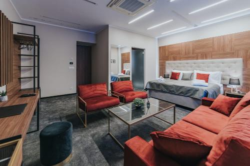 Studio with Balcony
