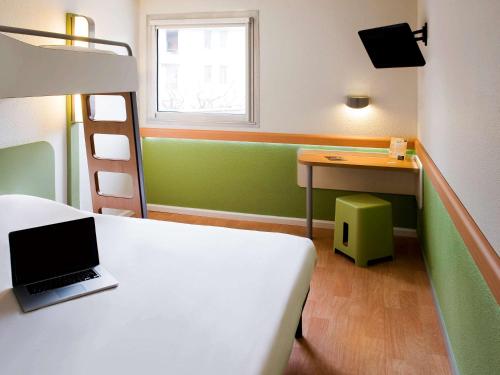 Triple Room with One Double Bed and One Bunk Bed