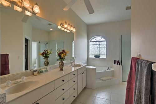 Cape Coral House with Private Dock, Pool and Tiki Bar!