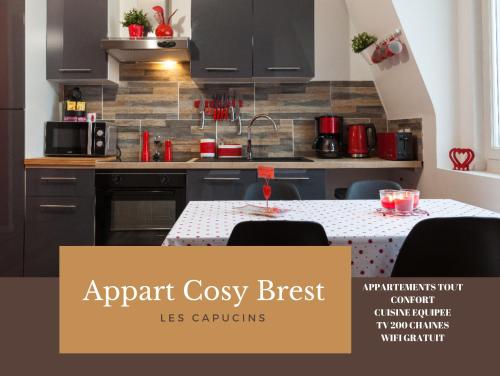 Appart Cosy Brest (les Capucins)