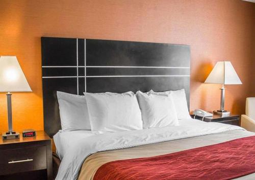 Ágy, Howard Johnson by Wyndham Columbus State Fairgrounds I-71 in Columbus (Ohio)