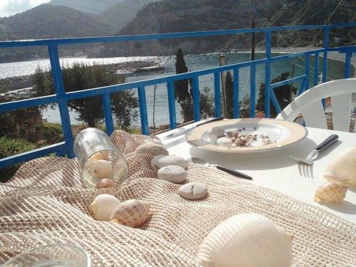 Erkély/terasz, Armenaki Apartments in Sampatiki