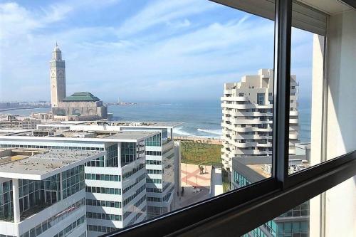 View, Very beautiful apartment with see view 5th in Sour Jdid