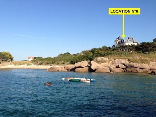 Appartement avec superbe VUE MER à TREGASTEL - Ref 6