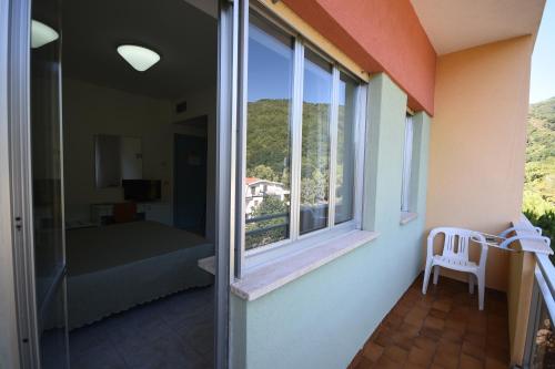 Balcony/terrace, Grand Hotel Delle Terme in Terme Luigiane