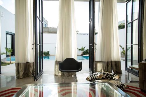 Les Verrieres De Gammarth: Villa moderne +Piscine