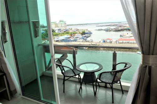 Balcony/terrace, Sipadan Inn 3 in Semporna