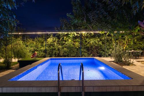 Corinthian Villas Orange Villa gîte à louer Vrakhátion