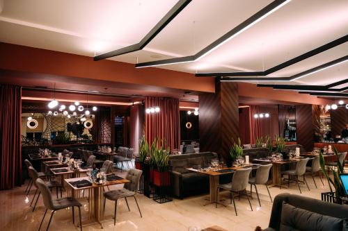 مطعم, Sribni Leleky Hotel & Spa in لوتسك