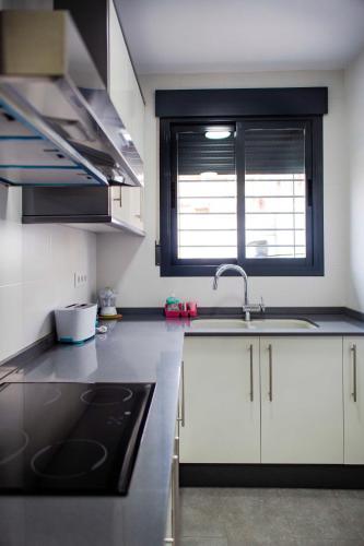 廚房, Natura Apartments in 瓦倫西亞機場