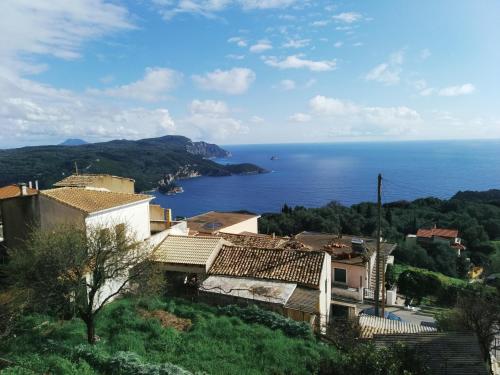  Traditional Panoramic Sea View House in Lákones