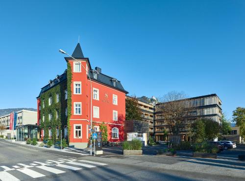 Inngang, Hotel Schwarzler in Bregenz